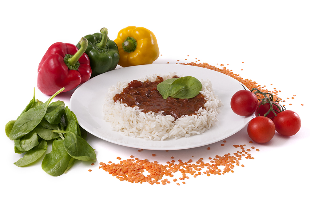 Beef and lentil curry