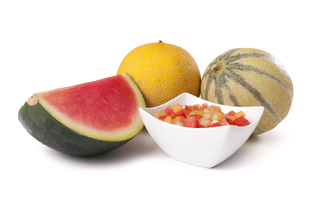 Three melon cocktail